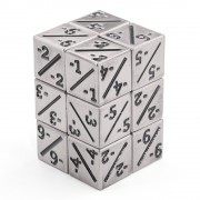 16 mm Negative counter dice-Silver